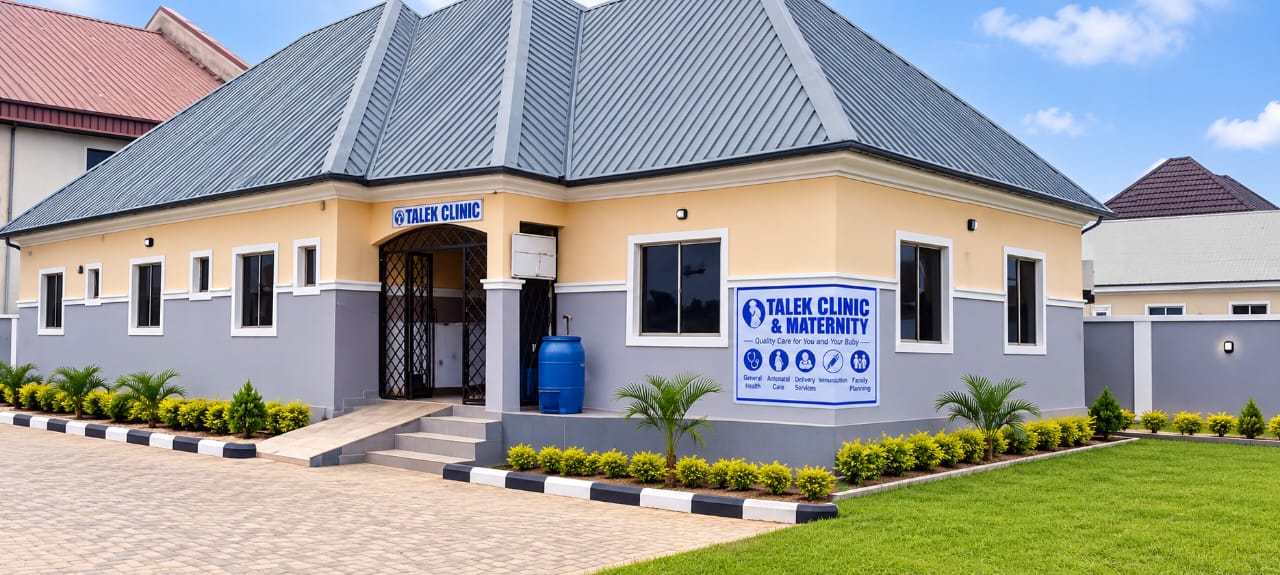 Talek Clinic and Maternity Mararaba branch exterior view